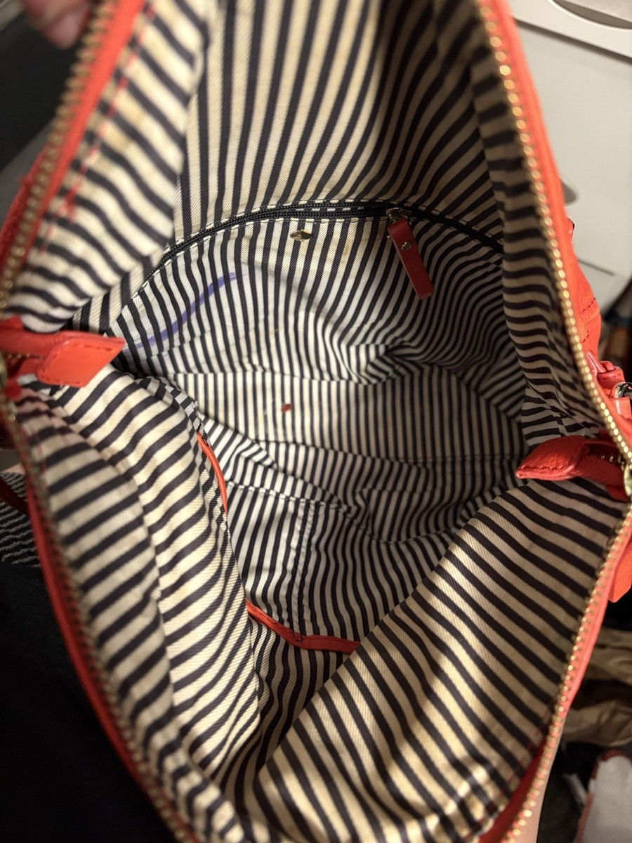 Thumbnail: Kate Spade Cobble Hill Leslie Leather Handbag Dark Geranium