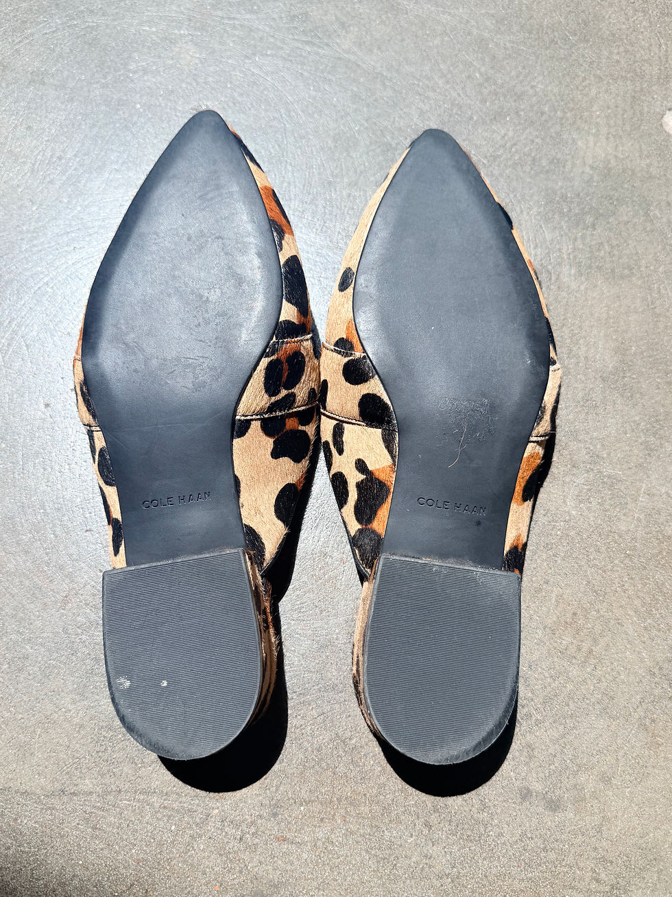 Thumbnail: Cole Haan Emily Mule Made With Calf Hair - 8