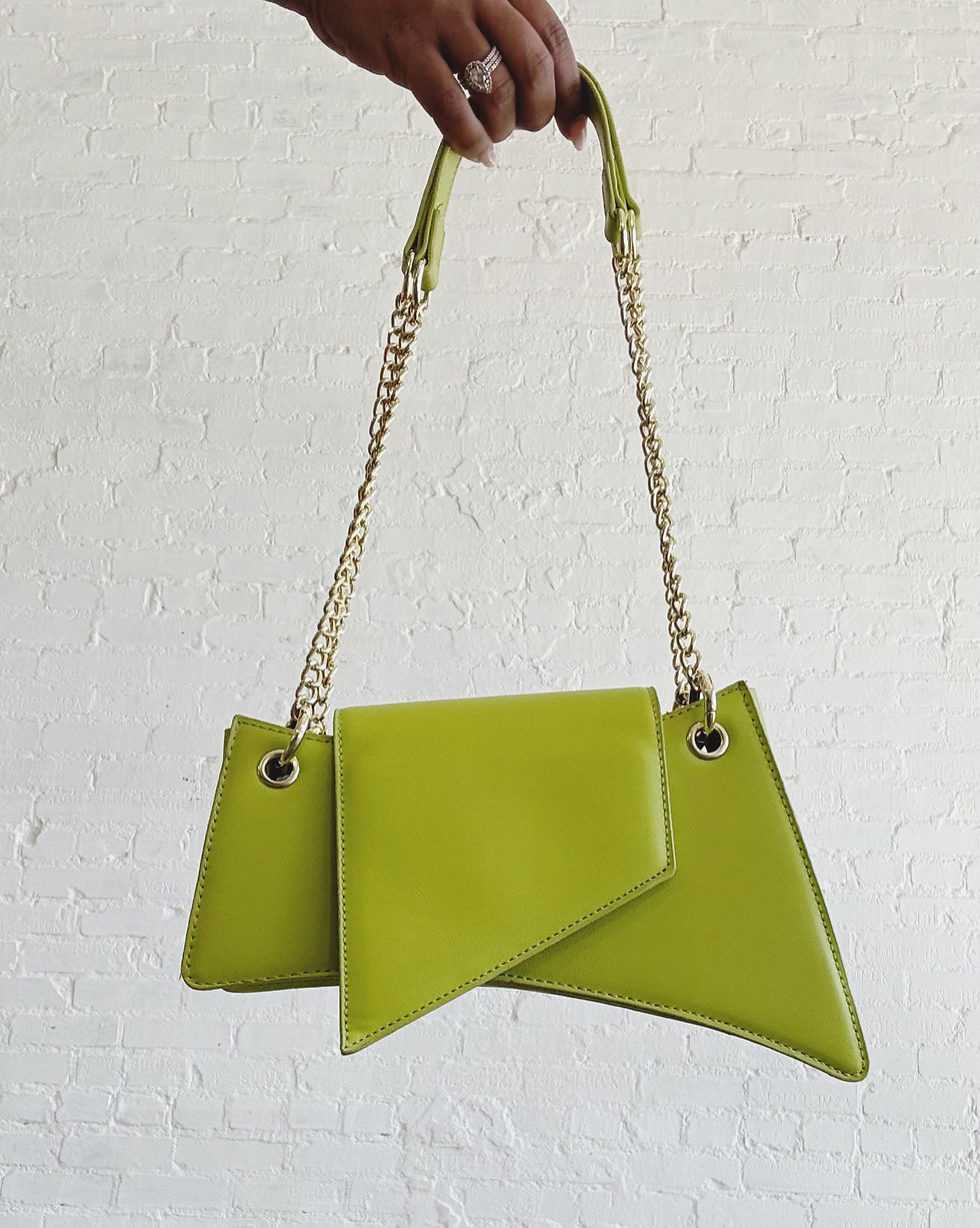 Thumbnail: So Vibrant | Chartreuse Green Purse
