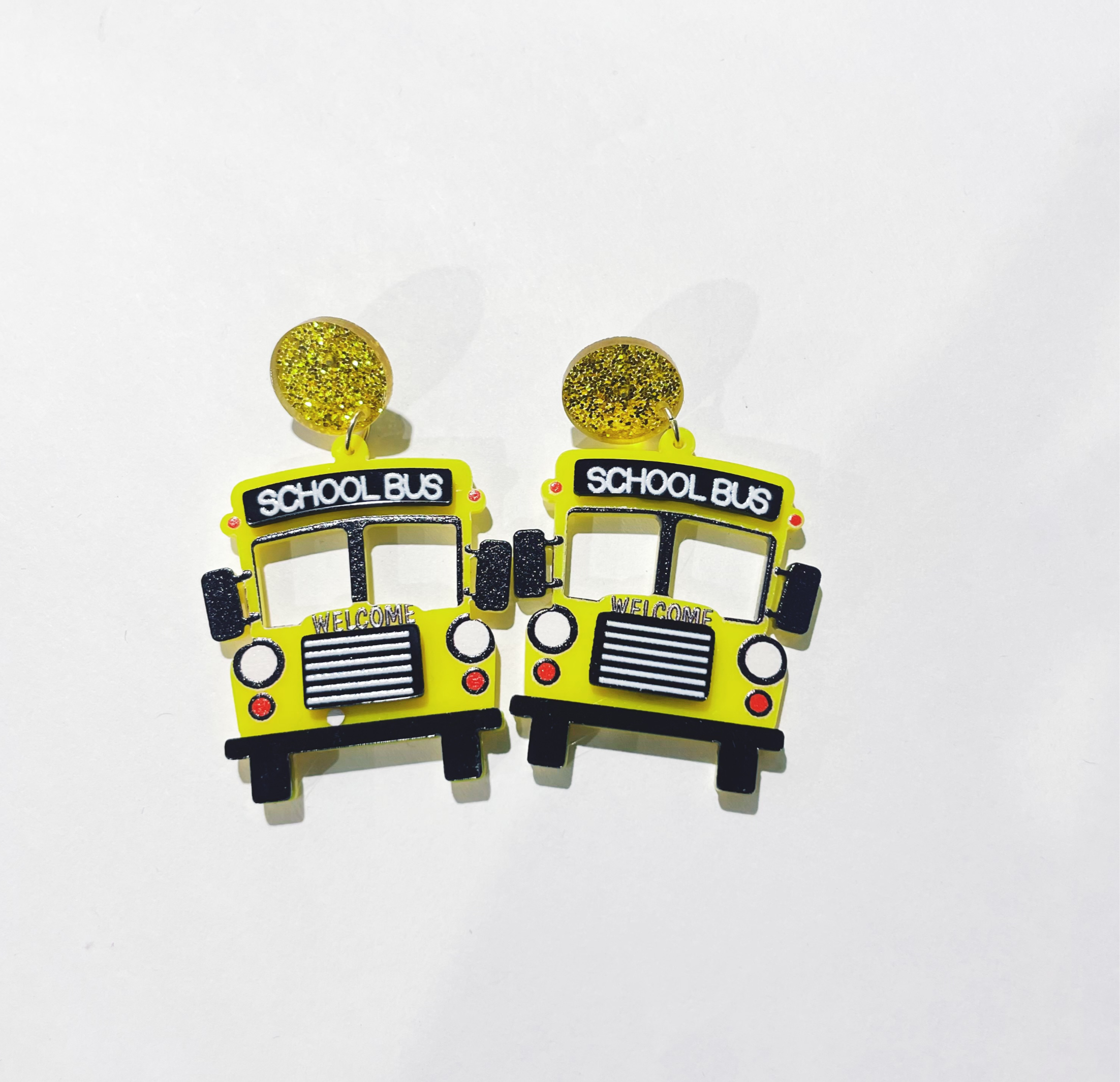Yellow School Bus | Earrings