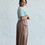 Miniature : Trendsetting Aesthetic| Taupe Breezy Jogger Pants