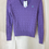 Miniature : Polo Ralph Lauren Cotton Lavender Cable Knit Sweater