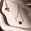 Прев'ю: Minimal Gold Teardrop Necklace