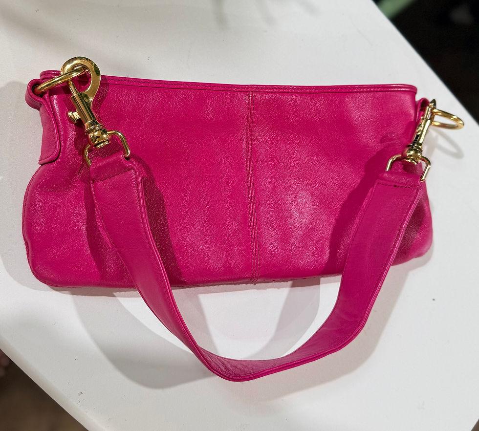 Miniatura: Vintage Y2K Barbie Pink Leather Bag