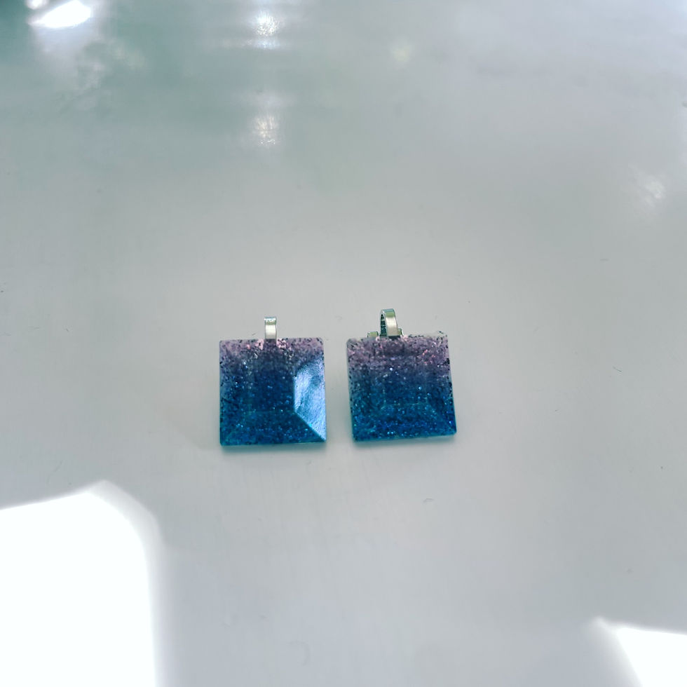 Thumbnail: Fun Sparkle | Plastic Clip On Earrings