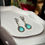 Thumbnail: Vintage Turquoise | Clip On Earrings