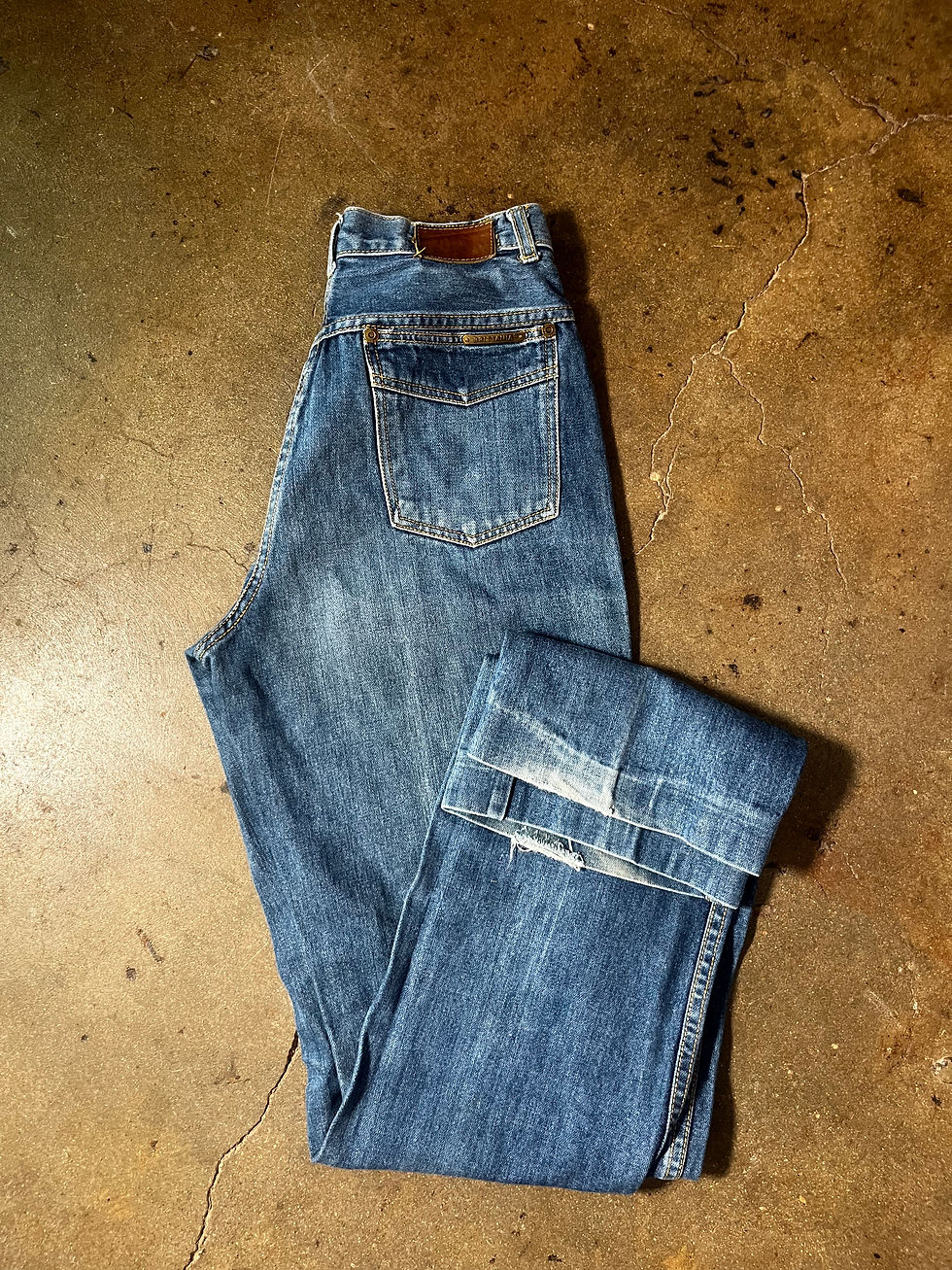 Thumbnail: RARE FIND 70's Vintage Brittania Jeans - 12