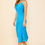 Thumbnail: Elegant Evening | Ocean Blue Midi Dress