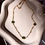 Прев'ю: Minimal Col.40 | Emerald Stone Necklace