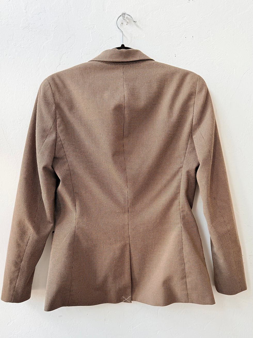 Miniaturbild: Vintage Chaps Ralph Lauren Tan Houndstooth Blazer- 4