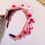 Прев'ю: Valentine's Day | Pink Beaded Headband