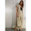 Thumbnail: Belted Chic | Beige Wide Leg Pants