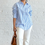 Miniaturbild: Timeless Statement | Blue White Stripe Button Up Shirt