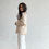 Thumbnail: Pure Sophistication | Ecru Long Sleeve Pleated Blouse