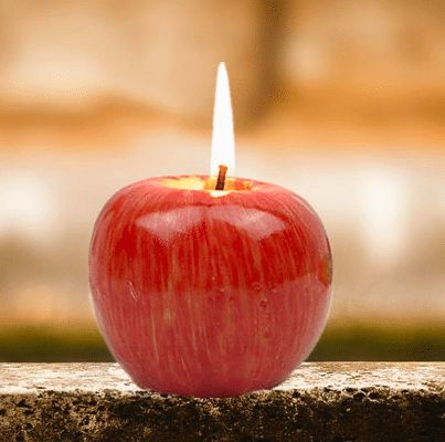 Apple Candle