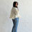 Thumbnail: Tiers to Fun | Cream Tiered Blouse