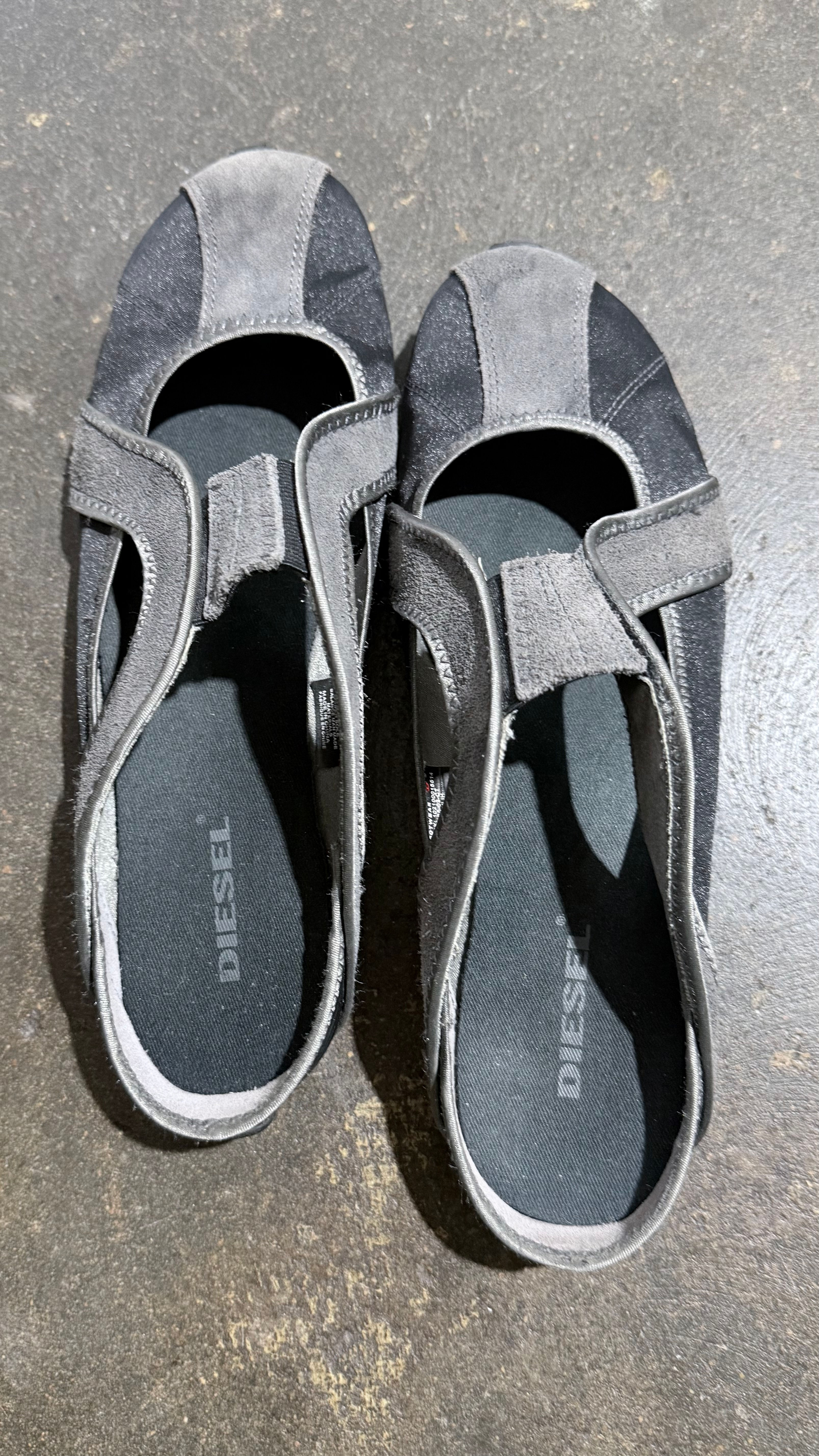 Diesel Y2K Sporty Mary Jane Flats- 9