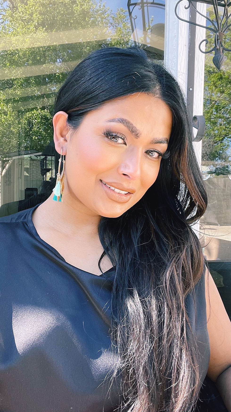 Thumbnail: Tassel V Drop |  Earrings