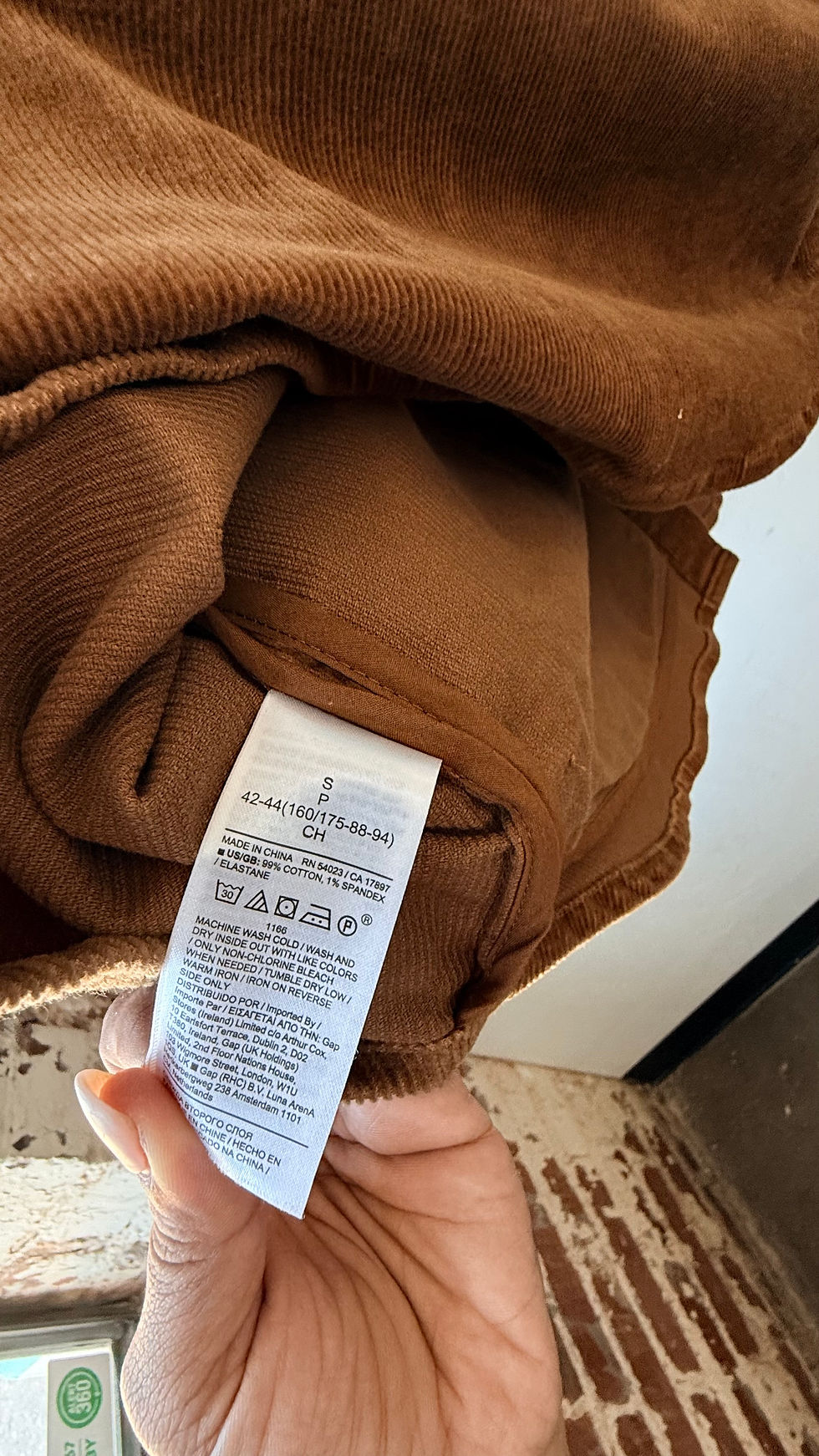 Thumbnail: Banana Republic Unisex Standard Fit Corduroy Light Shacket - S