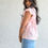 Thumbnail: Easy N Breezy | Pink Cotton Flutter Sleeve Top