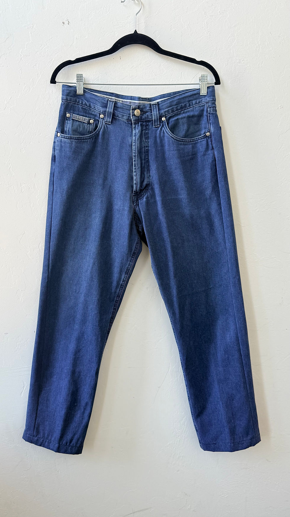 Thumbnail: Men’s HUGO BOSS Alabama Mid Blue Jeans- 32Wx26Inseam