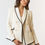 Thumbnail: The Executive Look| Ivory Tweed Blazer