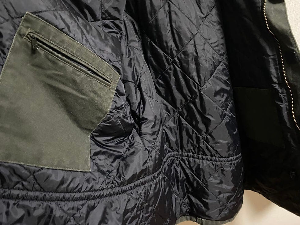 Miniaturbild: Vintage Carhartt Traditional Moss Green Coat 100% Organic Cotton 