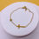 Прев'ю: Minimal 8 | 18KT Gold Plated Bracelet