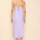 Miniature : Elegant Evening | Lilac Midi Dress