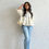 Thumbnail: Tiers to Fun | Cream Tiered Blouse