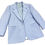 Miniatura: LL. Bean Vintage Light Blue Wool Blazer 
