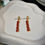 Прев'ю: Sooner | 24KT Gold Plated Script Earrings