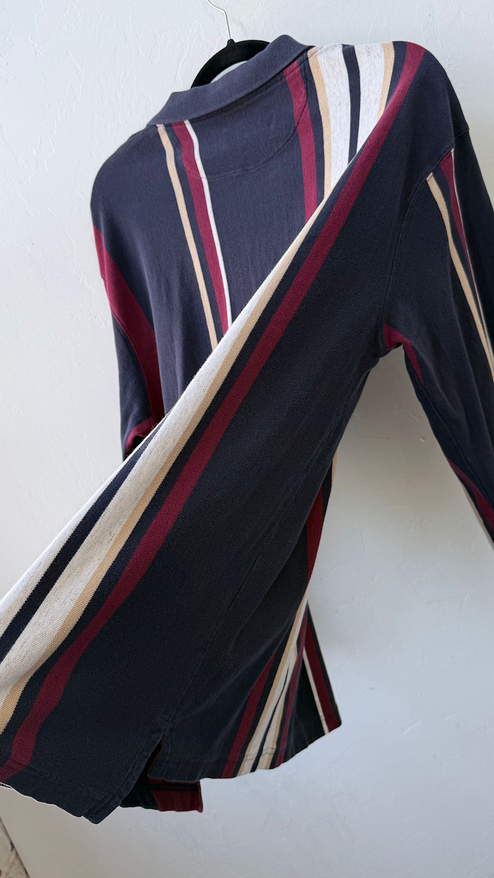 Thumbnail: 90’s Chaps Ralph Lauren Blue Red Multi Rugby Polo- XL