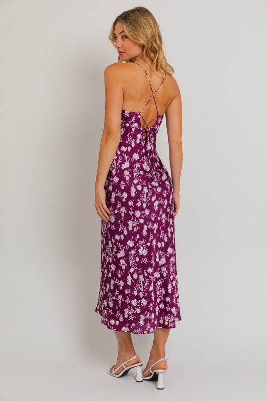 Thumbnail: Radiant | Purple Midi Dress