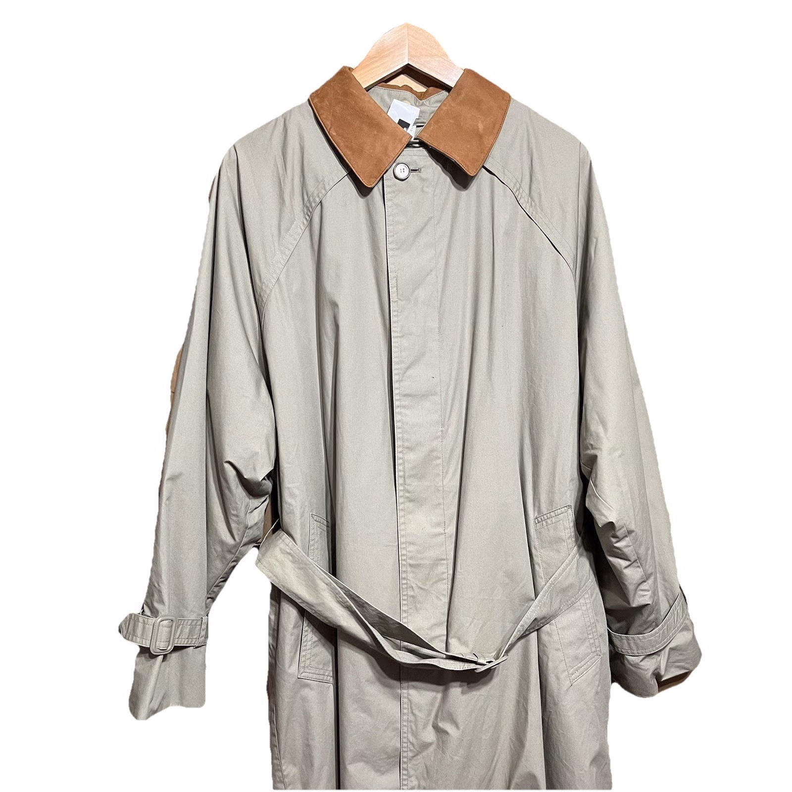 Vintage London Fog Trench Coat w/Corduroy Collar