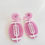 Thumbnail: Football N Helmet | Pink Earrings