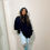 Прев'ю: Fireplace Cozy Babe | Black Oversize Sweater