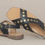 Miniaturbild: Studded Across | Square Toe Sandal