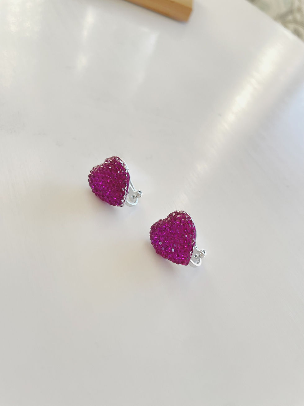 Thumbnail: Fun Sparkle | Plastic Clip On Earrings