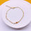 Прев'ю: Minimal 10 | 18KT Gold Plated Bracelet