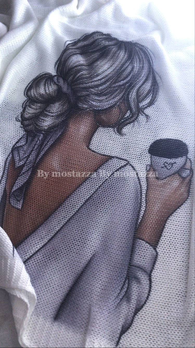 Miniatura: Suéter fluido estampado.