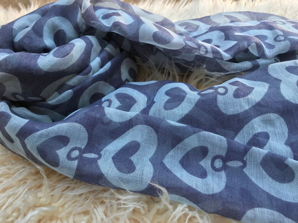 Miniatura: Foulard corazones