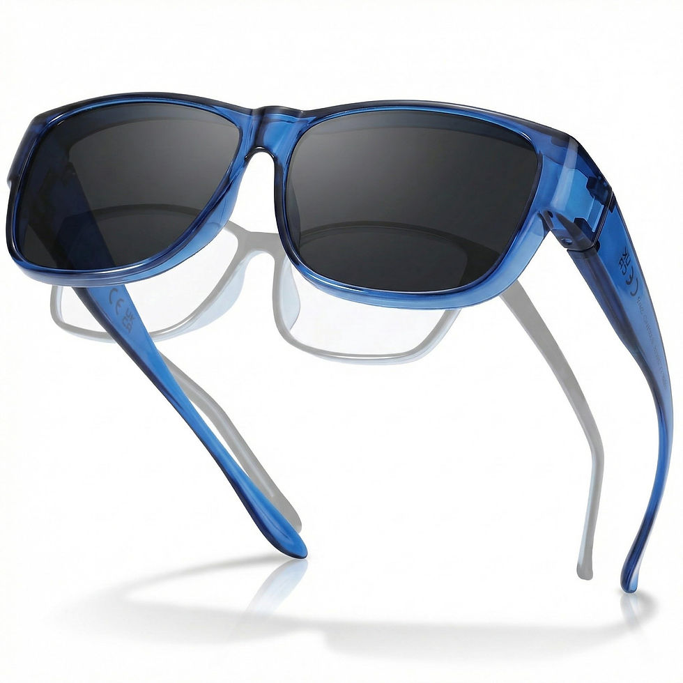 Thumbnail: Coolear Over Glasses Sunglasses for Men Women