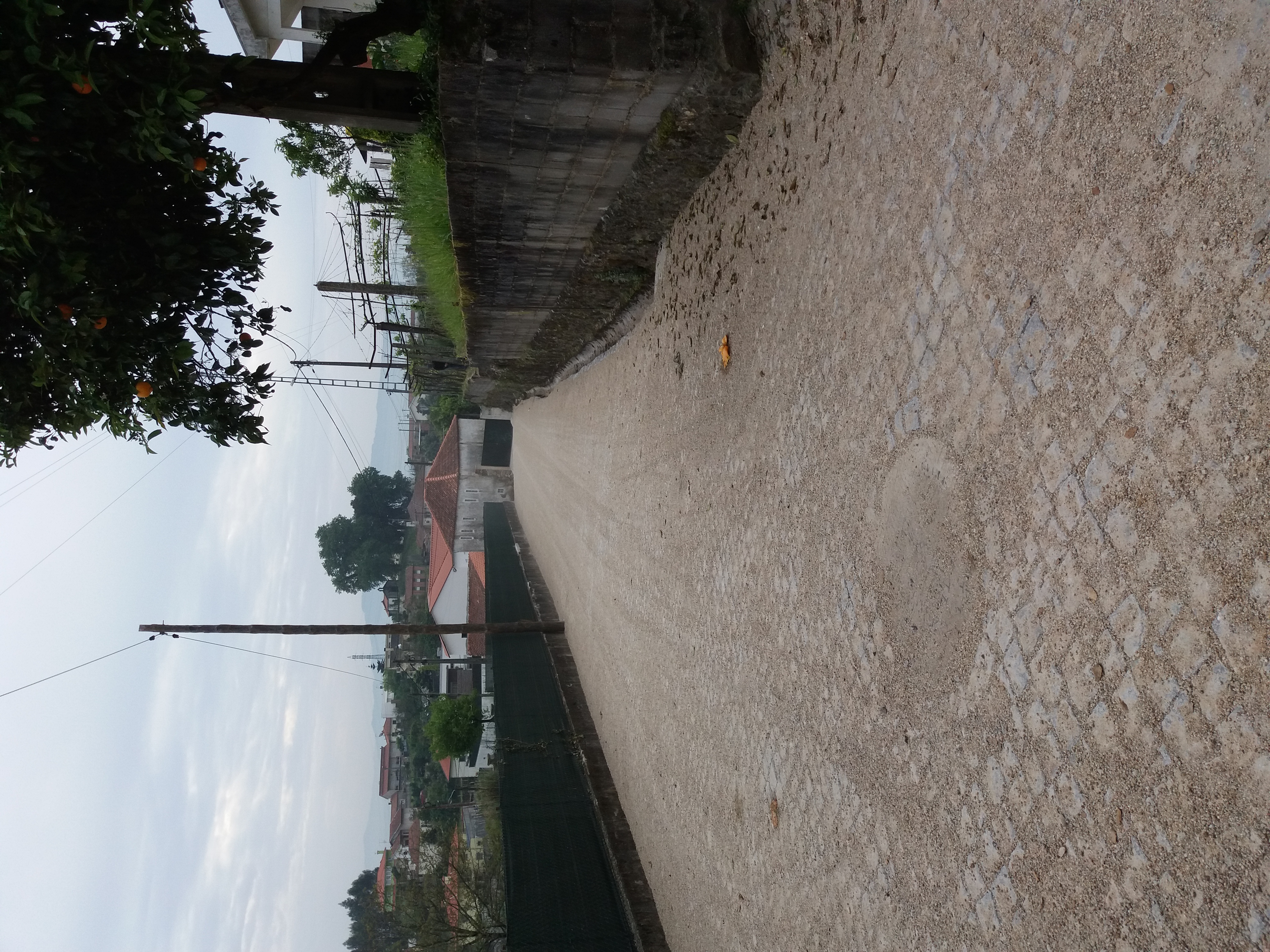 Arruamento em calçada