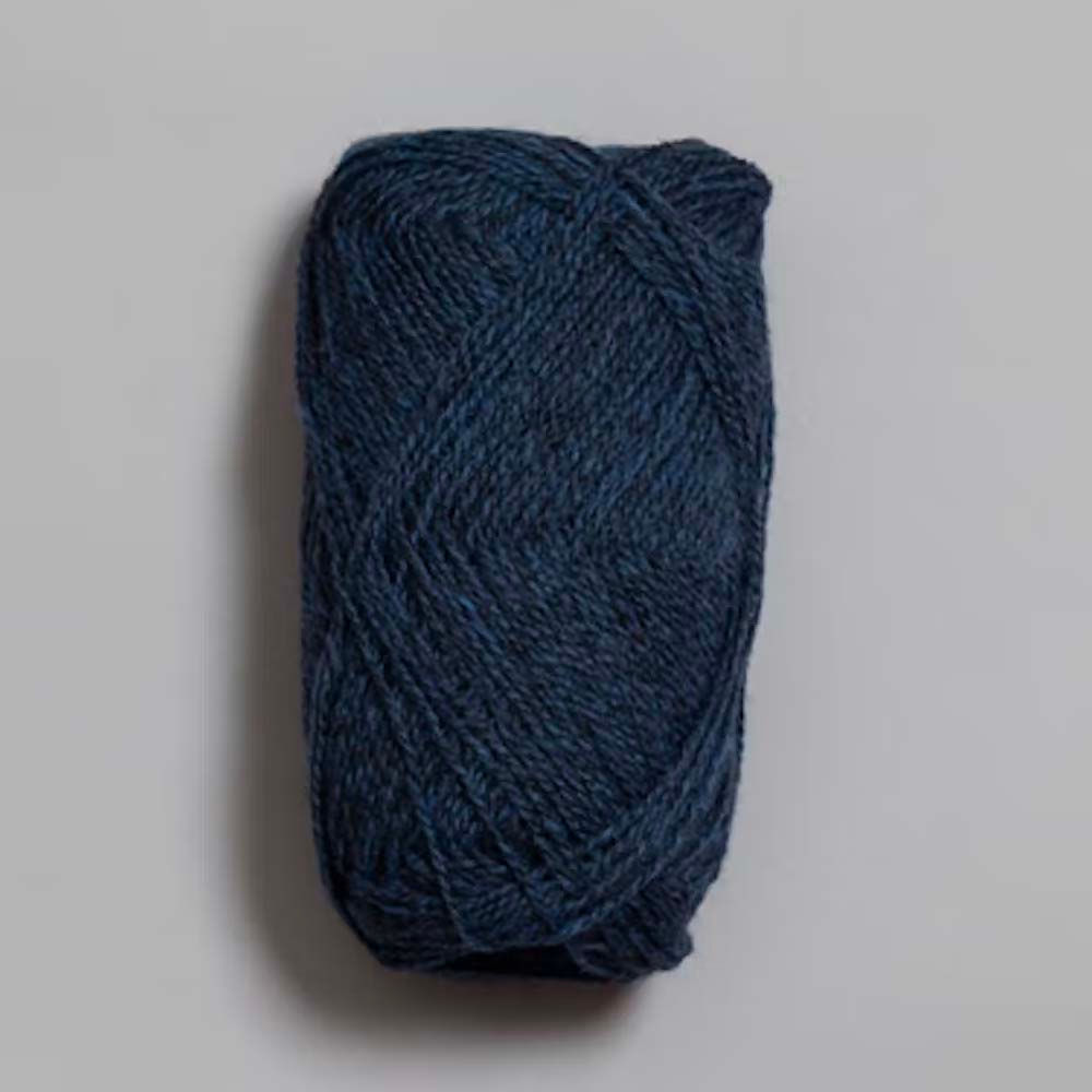 Rauma Finull Mørk petrol melert  (4123)