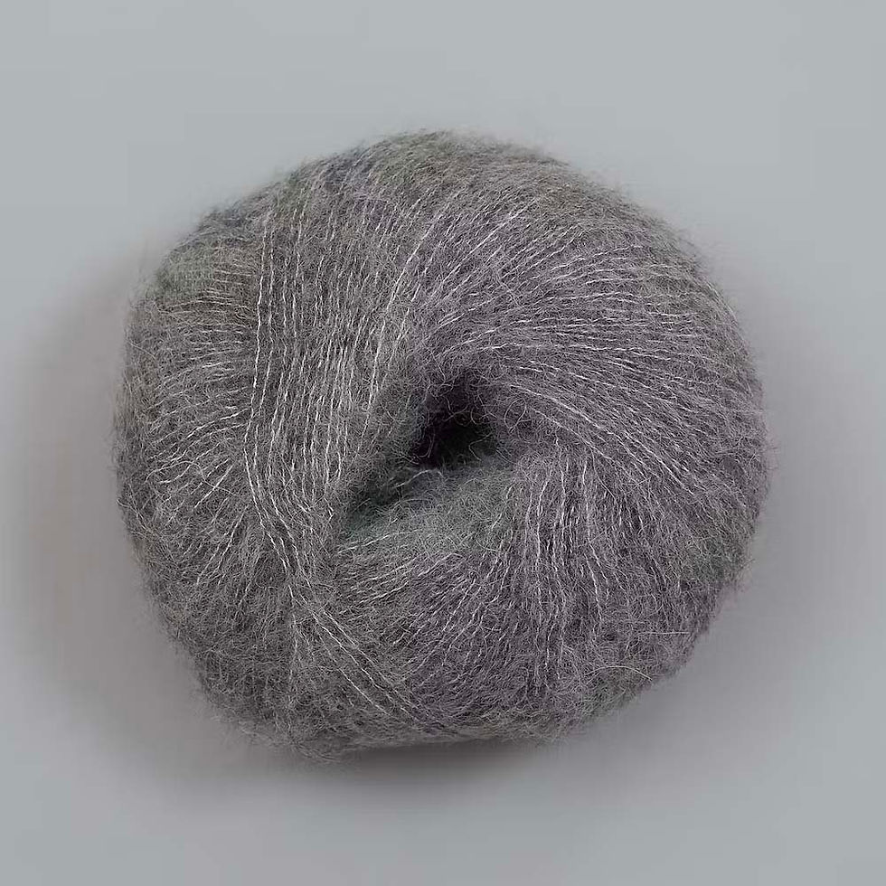 Rauma Alpaca Silk Grå (1311)