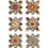 Miniatyrbilde: Sajou Tråd-kort (bobbin) for brodértråd (velg variant)
