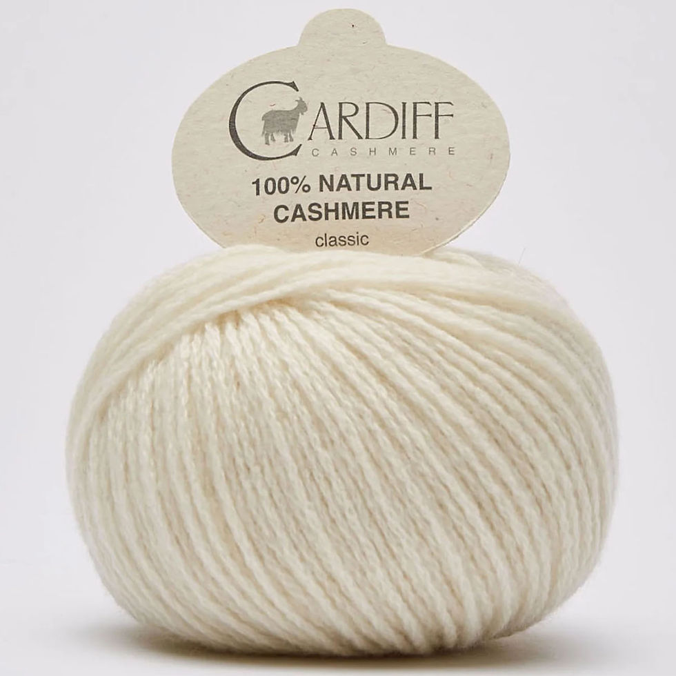 Cardiff Cashmere Classic Panna (Undyed) (599)
