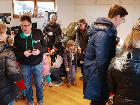 MachbarMobil beim Weihnachtsmarkt des Kinderhospiz Sternenzelt