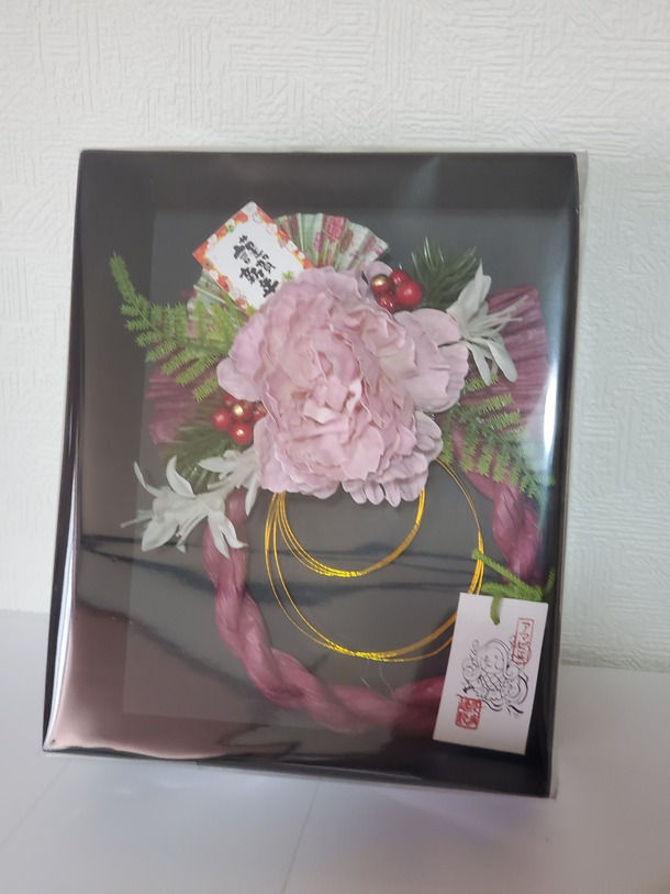サムネイル： しめ縄飾り（リース型）小